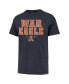 ფოტო #2 პროდუქტის Men's Navy Distressed Auburn Tigers Article Franklin T-shirt