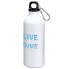 KRUSKIS Live For Dive 800ml Aluminium Bottle