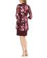 ფოტო #2 პროდუქტის Petite 2-Pc. Printed Jacket & Necklace Dress Set