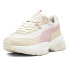 Фото #2 товара Puma Cassia Via Lace Up Womens White Sneakers Casual Shoes 38922311