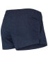 ფოტო #4 პროდუქტის Women's Heathered Navy Navy Midshipmen Performance Cotton Shorts