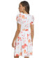 Women's Printed Chiffon A-Line Dress