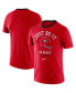 Фото #1 товара Men's Red Georgia Bulldogs Vault Helmet Tri-Blend T-shirt