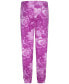 ფოტო #2 პროდუქტის Big Girls Brooklyn Floral-Print Fleece Pants