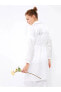 Фото #1 товара Пижама LCW DREAM с шальным воротником и принтом на длинные рукава