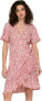 Фото #1 товара Dámské šaty ONLOLIVIA Regular Fit 15206407 Rose Smoke TANYA FLOWER