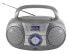 Фото #2 товара CD-проигрыватель Wörlein GmbH Soundmaster SCD1800TI - персональный - DAB+,FM - 2 Вт - LCD - серебристый - AC - DC
