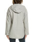 Фото #2 товара Save The Duck Miley Short Rain Jacket Women's Grey 00/Xxs