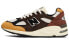 Кроссовки бежево-коричневого цвета New Balance M990BB2 45 - фото #1