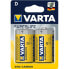 Фото #1 товара Батарейки Varta R20 D 1,5 V (2 штук)