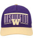 Фото #3 товара Men's Purple Washington Huskies Double Header Hitch Adjustable Hat