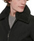 Men's Faux-Fur-Collar Bomber Jacket