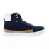 Фото #1 товара English Laundry Highfield ELH2030 Mens Blue Leather Lifestyle Sneakers Shoes 8