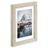 Фото #5 товара Рамка для фото одиночная Hama Oslo стекло-МДФ серый сосна 9 х 13 см - настольная/настенная Refective