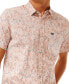 ფოტო #5 პროდუქტის Men's Floral Reef Short Sleeve Shirt