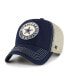 ფოტო #1 პროდუქტის Men's Navy, Natural Dallas Cowboys Notch Trucker Clean Up Adjustable Hat