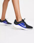 Nike Running Quest 5 trainers in black and white