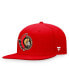 Фото #1 товара Men's Red Ottawa Senators Core Primary Logo Fitted Hat