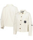 Фото #1 товара Women's White Notre Dame Fighting Irish Corduroy Button-Up Jacket