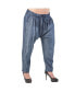 ფოტო #1 პროდუქტის Women's Plus Size Tencel Drop Crotch Jogger Pants