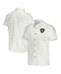 Фото #3 товара Men's NFL x Darius Rucker Collection by White Las Vegas Raiders Woven Button-Up T-shirt