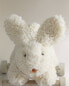 Фото #3 товара Children's soft toy rabbit with wheels