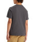 Фото #2 товара Men's Relaxed-Fit Stacked-Logo Short Sleeve Crewneck T-Shirt
