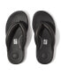Фото #3 товара Women's Iqushion D-Luxe Padded Leather Flip-Flops