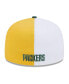 ფოტო #3 პროდუქტის Men's Gold/Green Green Bay Packers 2023 Sideline 59Fifty Fitted Hat