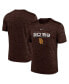 Фото #1 товара Men's Brown San Diego Padres Wordmark Velocity Performance T-shirt