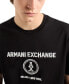 Men's Logo Graphic T-Shirt solid blac, L - фото #3