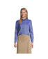 Фото #1 товара Women's School Uniform Long Sleeve Oxford Dress Shirt