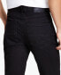 Фото #7 товара Men's Black Wash Skinny Jeans, Created for Macy's