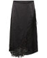 ფოტო #6 პროდუქტის Women's Merle Lace-Trim Slip Skirt