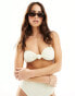 Фото #1 товара Ripcurl dreams bandeau bikini top in white