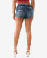 ფოტო #2 პროდუქტის Women's Joey Flap Big T Cut Off Short