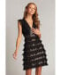 ფოტო #3 პროდუქტის Women's Katja Sequin Ruffle Mini Dress