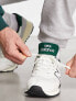 Фото #7 товара New Balance 574 trainers in off white and dark green