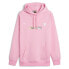 Puma Sf Race Crew Pullover Hoodie Womens Pink Casual Outerwear 62378605