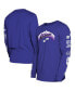 ფოტო #1 პროდუქტის Men's Purple Utah Jazz 2023/24 City Edition Long Sleeve T-shirt