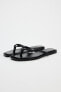 Flat strappy slider sandals