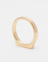 Faded Future minimal ring in gold