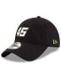 ფოტო #1 პროდუქტის Men's Black Kurt Busch Driver Enzyme Washed 9TWENTY Adjustable Hat