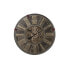 Фото #1 товара Настенное часы DKD Home Decor Шестерни Чёрный Позолоченный Железо (80 x 6,5 x 80 cm)