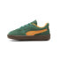 Фото #3 товара Puma Palermo Lace Up Toddler Boys Green Sneakers Casual Shoes 39727405