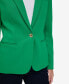 Women's Notched-Collar One-Button Blazer