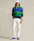 Фото #4 товара Рубашка мужская Polo Ralph Lauren Classic-Fit в полоску из джерси