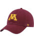 ფოტო #2 პროდუქტის Men's '47 Maroon Minnesota Golden Gophers Wordmark Clean Up Adjustable Hat