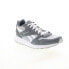 Фото #5 товара Reebok GL 1000 Leather Mens Gray Suede Lace Up Lifestyle Sneakers Shoes