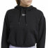 Фото #6 товара Толстовка с капюшоном женская Reebok Sportswear Cropped Чёрный